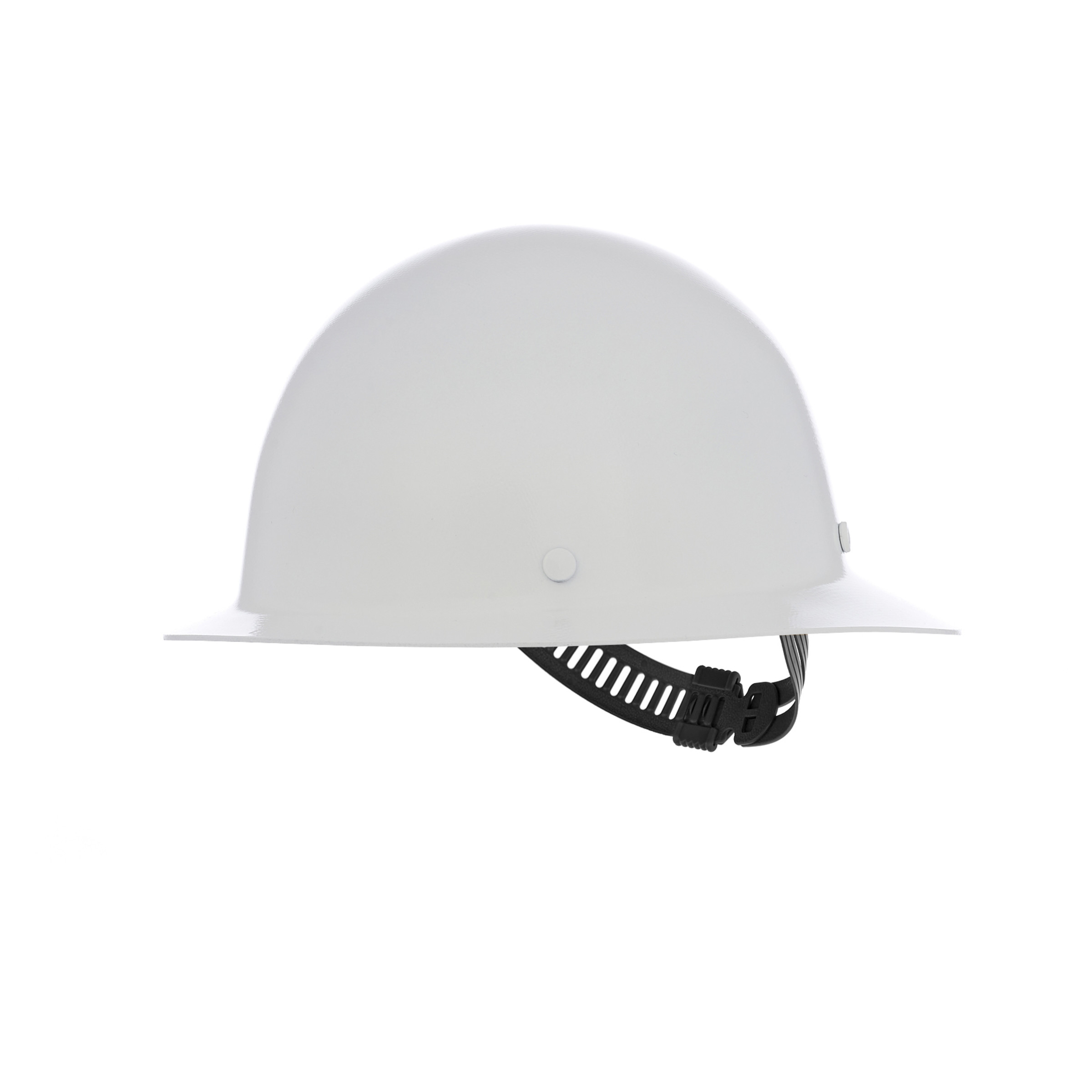 Skullgard Protective Hat White - w/ Staz-On Suspension, Standard